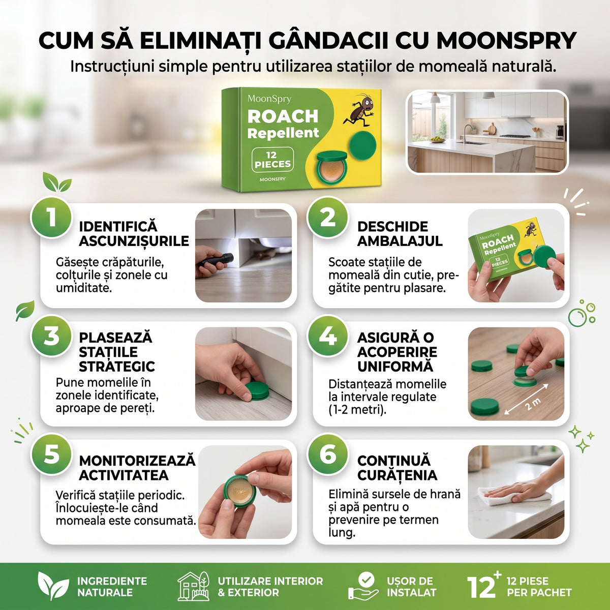 Capcane Pentru Gândaci de bucatarie™