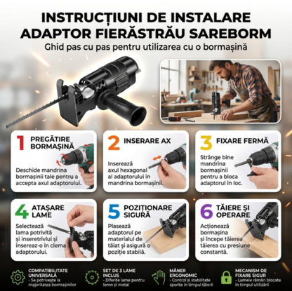 Adaptor Fierăstrău